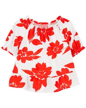 Baby Floral Jersey Top, 
