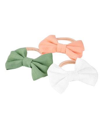 Baby 3-Pack Headwraps - Multi, 