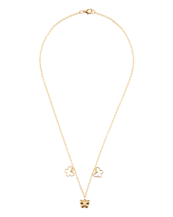 Kid 1-Piece Butterfly Charm Necklace, 