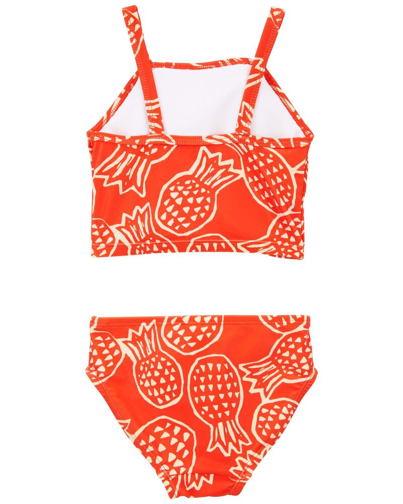 Toddler Pineapple 2-Piece Tankini, image 2 of 4 slides