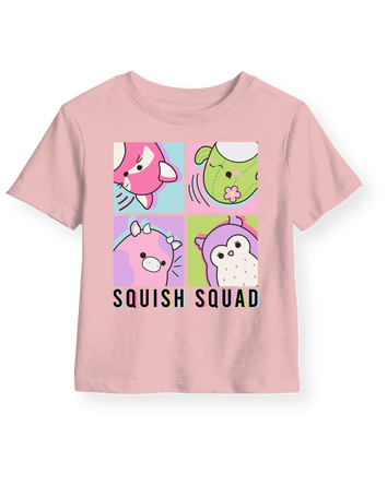 Kid Squishmallow™ Short-Sleeve Graphic Tee - Pink, 