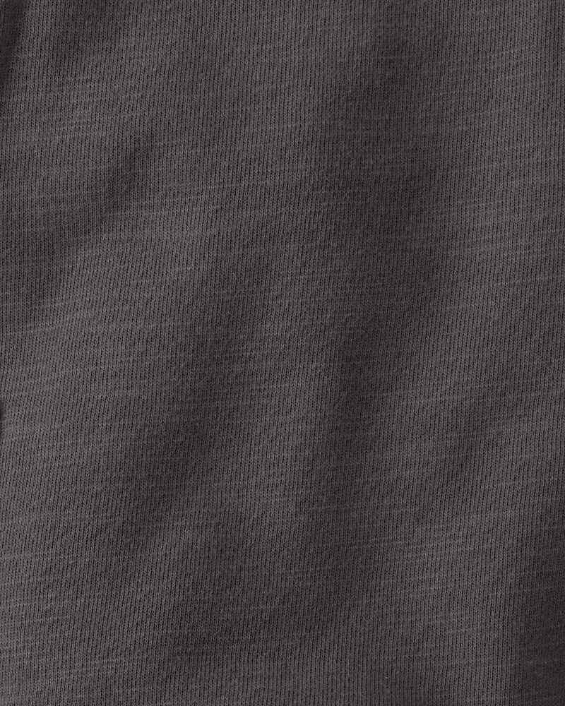 Baby Organic Cotton Shortall Set in Panda Bear, image 4 of 7 slides
