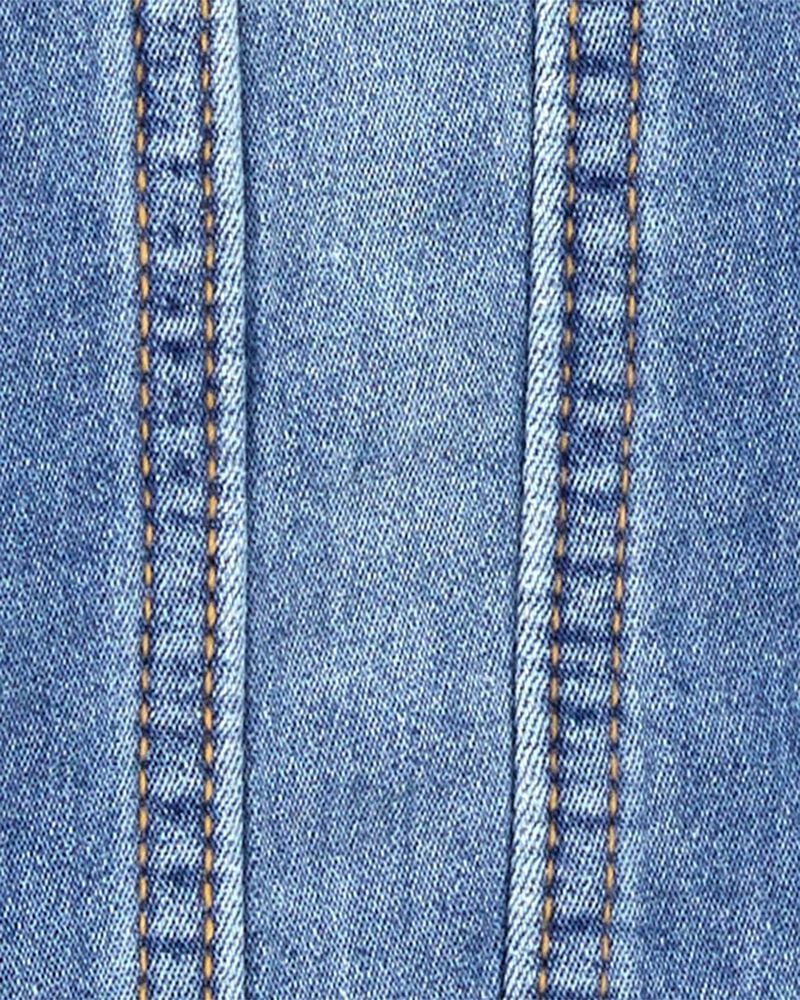 Toddler Classic Denim Jacket - Blue, image 2 of 3 slides