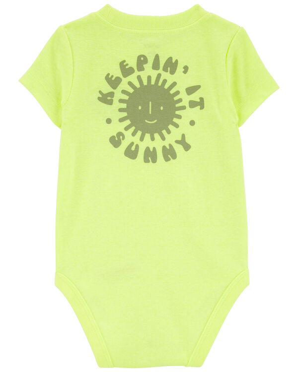 Baby 2-Piece Neon Sun Bodysuit Pant Set