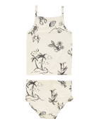 Toddler 2-Piece Beach Print Tankini Set, image 2 of 4 slides