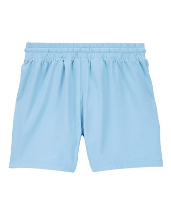 Kid Active Mesh Shorts - Blue, 