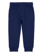 Baby Pull-On Drawstring Joggers - Grey, image 2 of 4 slides
