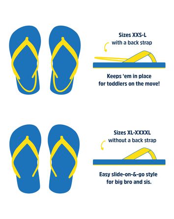 Toddler Classic Flip Flops, 