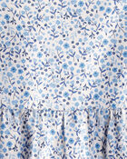 Baby Organic Cotton Dress in Meadow Bloom Print, image 5 of 6 slides