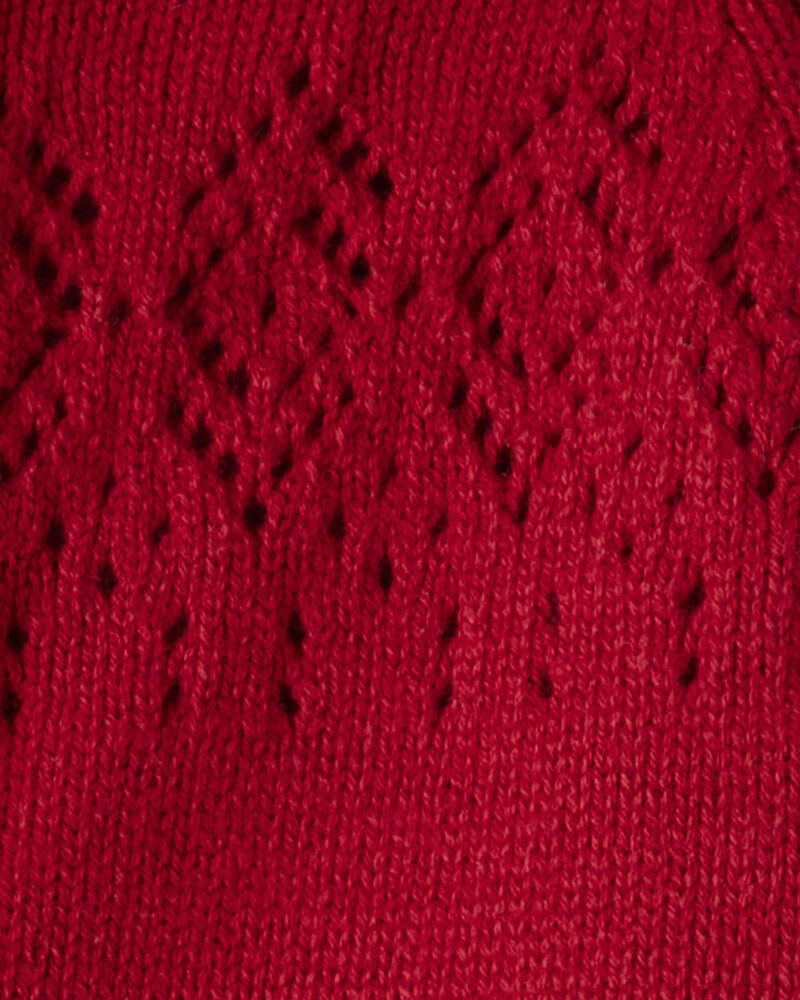 Baby Organic Cotton Sweater Knit Pram, image 3 of 5 slides