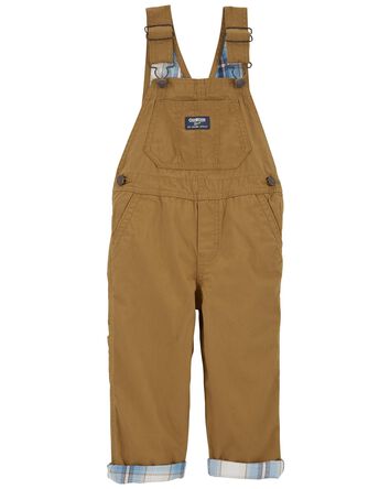 Toddler Lightweight Canvas Overalls, 