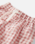 Baby Gingham Shorts Made With Organic Cotton, image 3 of 5 slides
