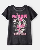 Kid Disney© Minnie Mouse Music Short-Sleeve Graphic Tee - Black/Pink, image 1 of 4 slides