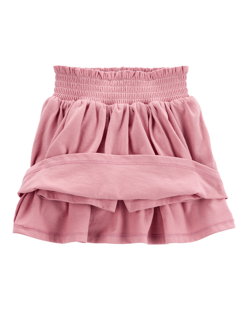 Toddler Pull-On Skort - Pink, image 4 of 6 slides