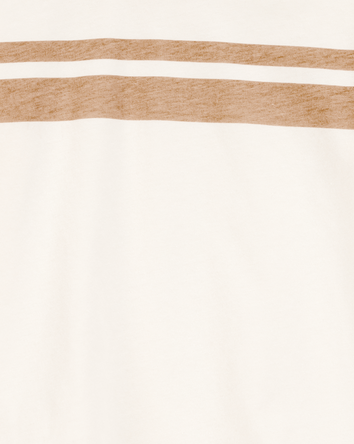 Baby Striped Short-Sleeve Tee - Cream, 