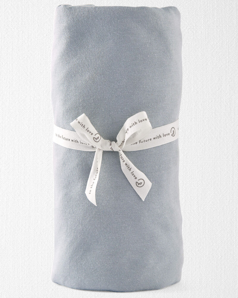 Baby Organic Cotton Standard Crib Sheet, image 2 of 4 slides