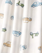 Baby Boy 2-Pack PurelySoft Pull-On Pants - Blue/Ivory, image 3 of 7 slides