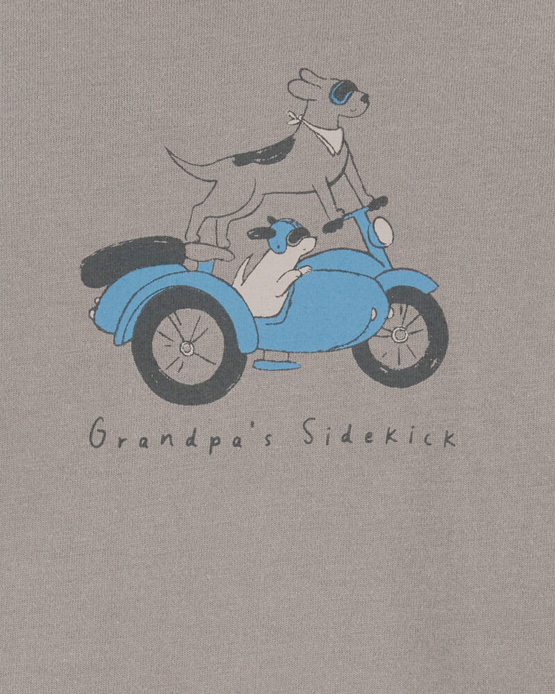 Baby Grandpa's Sidekick Long-Sleeve Bodysuit, image 2 of 3 slides