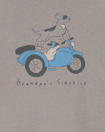 Baby Grandpa's Sidekick Long-Sleeve Bodysuit, 