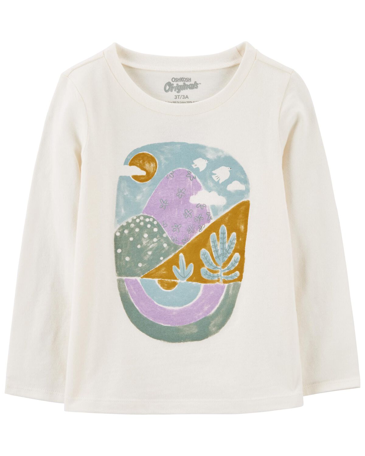 White Toddler OshKosh Originals Graphic Tee