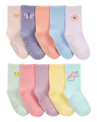 Toddler 10-Pack Crew Socks, image 1 of 2 slides