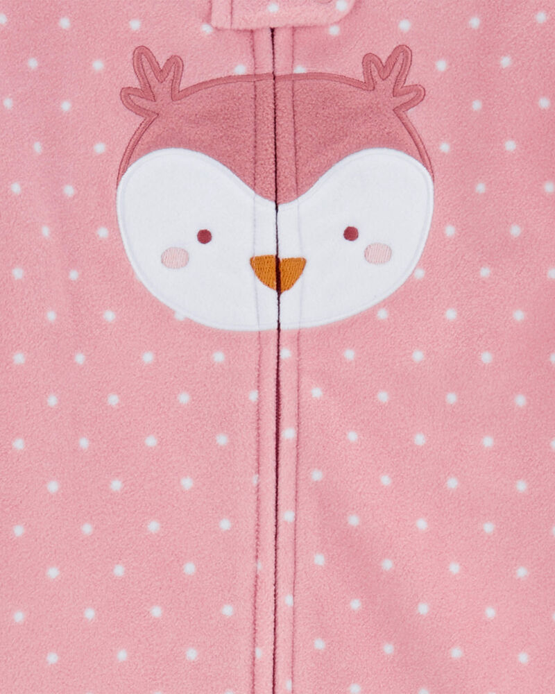 Baby Owl Fleece Sleep Bag, image 2 of 4 slides