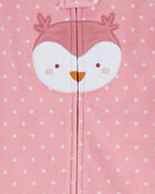 Baby Owl Fleece Sleep Bag, image 2 of 4 slides