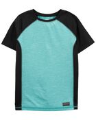 Kid 2-Piece Sporty Tee & Shorts in Moisture Wicking Active Jersey, image 2 of 5 slides