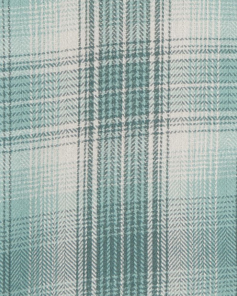 Baby Cozy Flannel Button-Front Shirt, image 2 of 3 slides