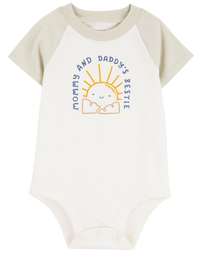 Baby 'Mommy And Daddy's Bestie' Bodysuit, image 1 of 4 slides