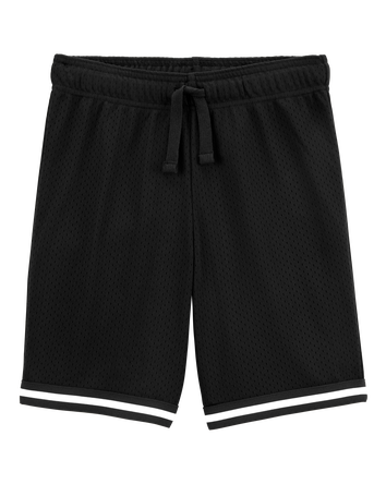 Kid Fan-Favorite Mesh Short - Black, 