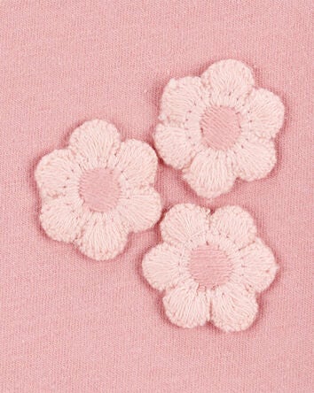 Baby Short-Sleeve Fashion Top - Pink, 