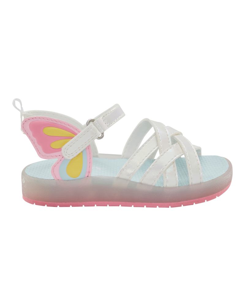 Toddler Butterfly Light-Up Sandal, image 3 of 8 slides