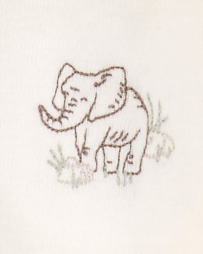 Baby 3-Piece Elephant Little Jacket Set, image 3 of 4 slides