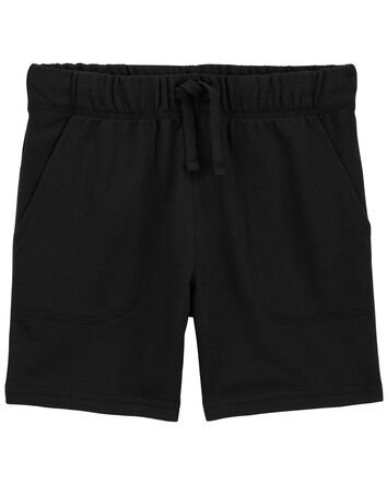 Pull-On Cotton Shorts, 