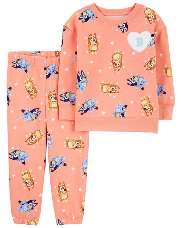 Baby 2-Piece Bluey Sweatshirt & Pant Set, 