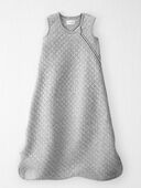 Gray Heather - Baby Double Knit Zip Wearable Blanket