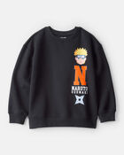 Boys Naruto Anime Pullover Sweatshirt - Black, image 1 of 5 slides