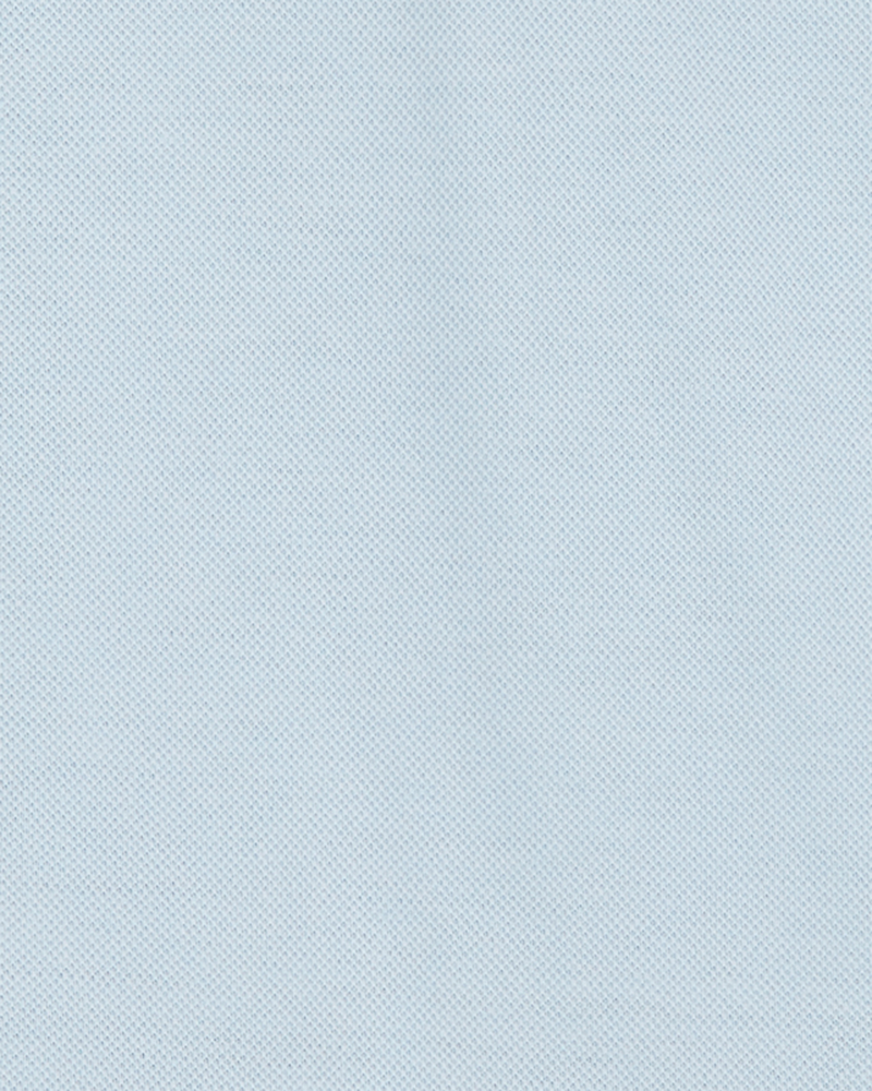 Baby Ribbed Collar Polo Shirt, image 2 of 3 slides