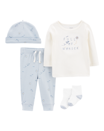 Baby 4-Piece Take-Me-Home Set, 