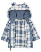 Baby Plaid Sherpa Jacket, image 2 of 4 slides