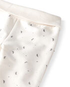 Baby 2-Piece Sprig Print Set Made with Organic Cotton, image 2 of 5 slides