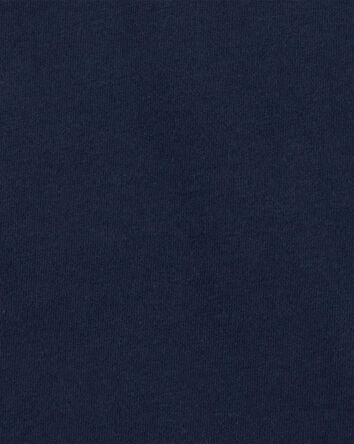 Baby Boy Short-Sleeve Henley Tee - Navy, 