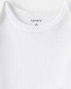 Baby 5-Pack Short-Sleeve Bodysuits - White, image 2 of 6 slides