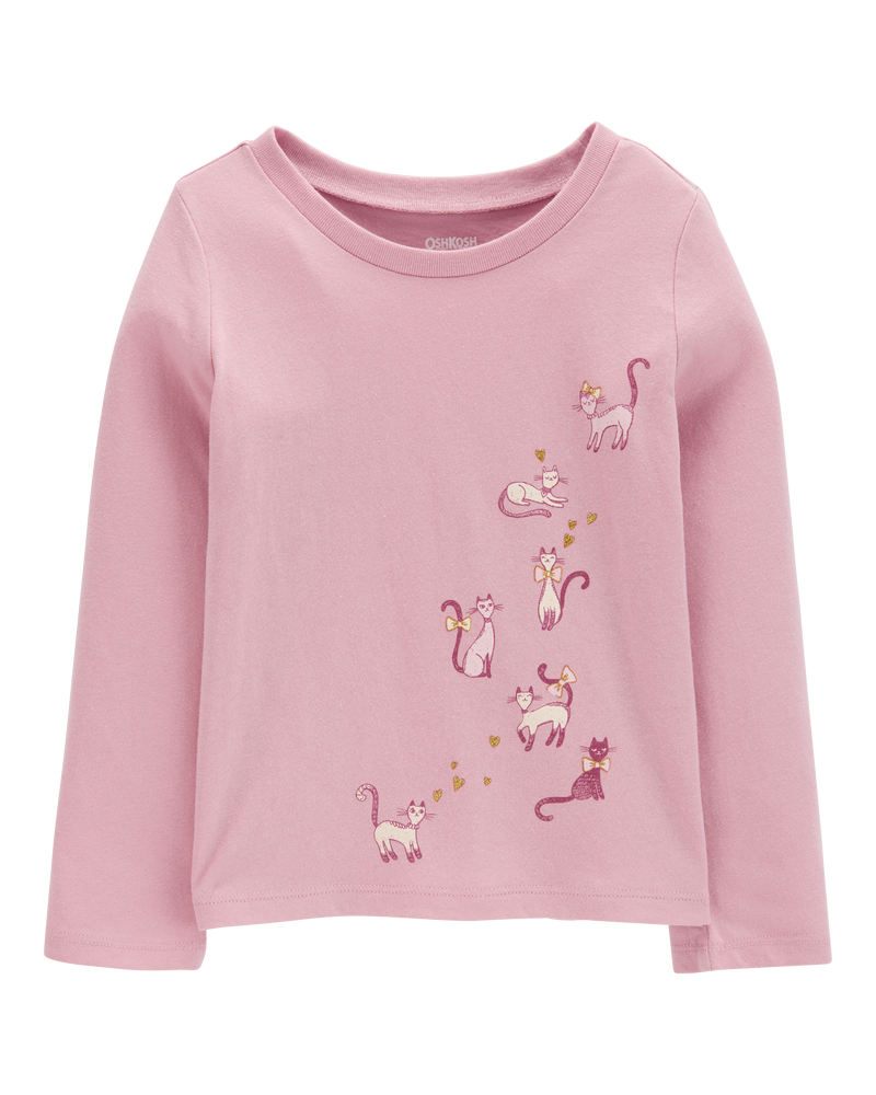 Toddler Cats Graphic Tee, image 1 of 3 slides