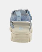 Toddler Girl Strappy Denim Sandals - Blue, image 3 of 7 slides