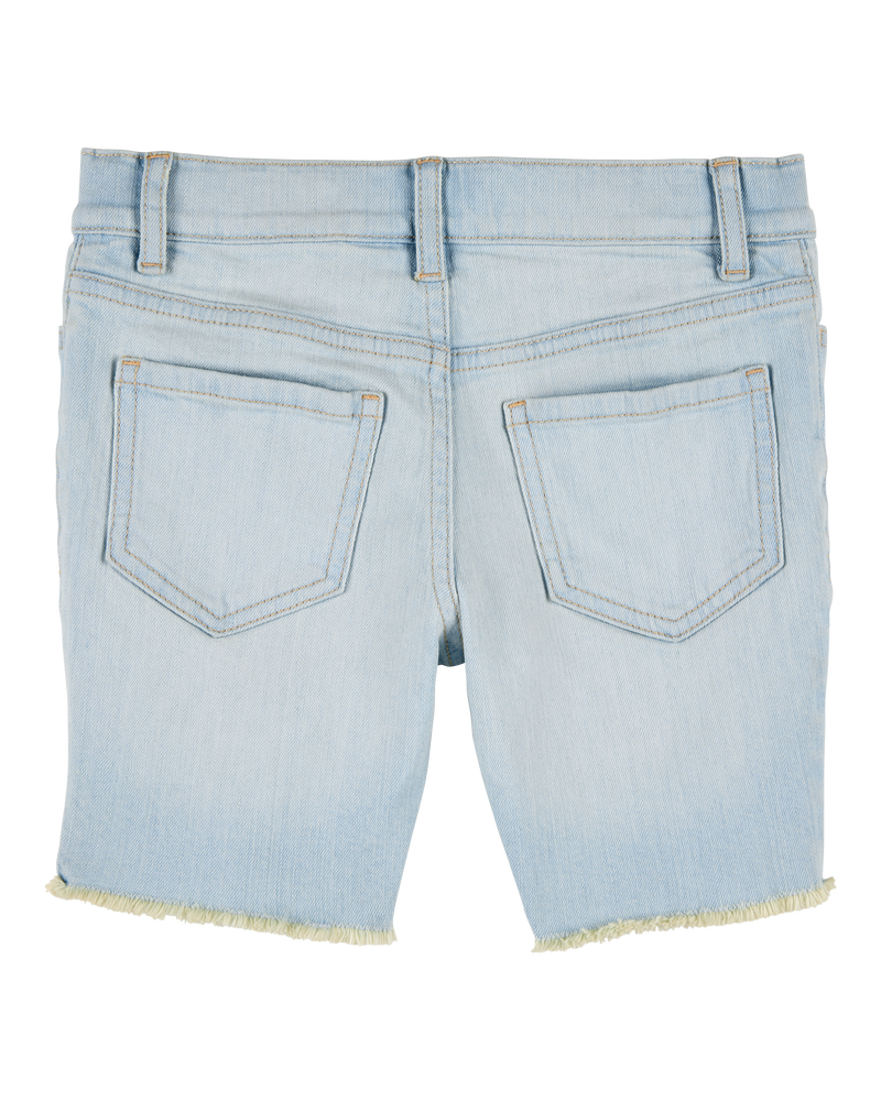 Kid Mid-Length Iconic Denim Short - Ozone Wash, image 2 of 4 slides