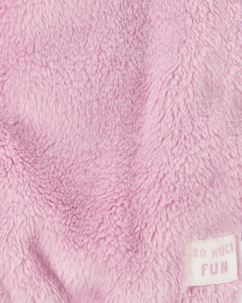 Baby Zip-Up Sherpa Cardigan, image 3 of 4 slides