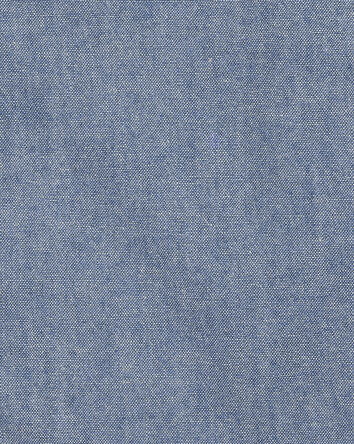 Baby 3-Piece Chambray Anchor Outfit Set - Blue, 