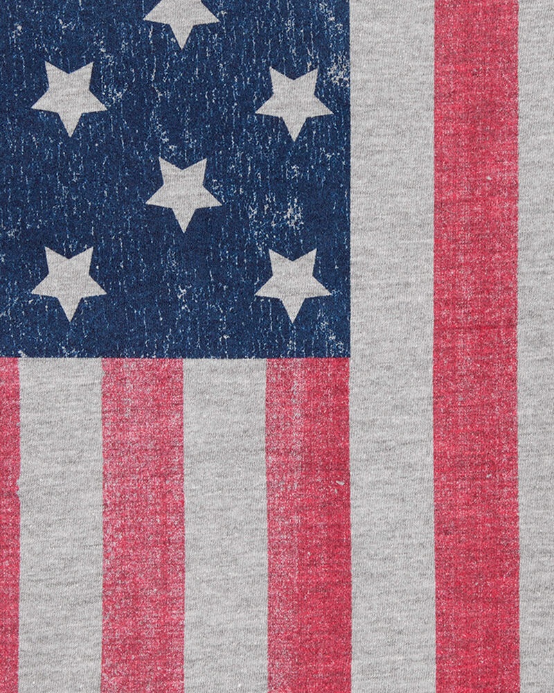 Kid 4th Of July American Flag Tank, image 2 of 3 slides